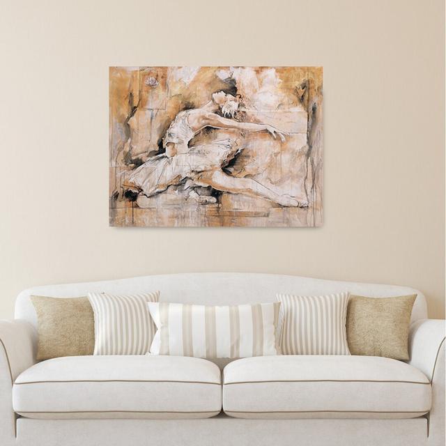 Swan Lake by Gottfried - Single Picture Frame Painting on MDF Marlow Home Co. on Productcaster.