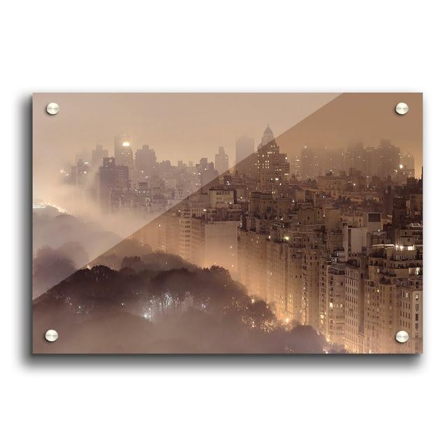 New York Fog - Unframed Photograph Print on Acrylic East Urban Home Size: 29.7cm H x 42cm W on Productcaster.