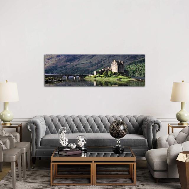 Eilean Donan CastleDornie, Ross-shire, Highlands Region, Scotland by Panoramic Images - No Frame Panoramic Print on Canvas Brayden Studio Size: 30.48c on Productcaster.