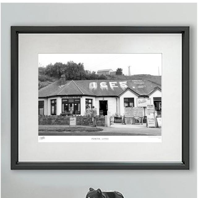 'Porth, C1955' - Picture Frame Photograph Print on Paper The Francis Frith Collection Size: 28cm H x 36cm W x 2.3cm D on Productcaster.