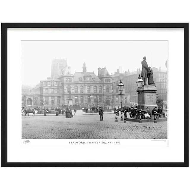 'Bradford, Forster Square 1897' - Picture Frame Photograph Print on Paper The Francis Frith Collection Size: 60cm H x 80cm W x 2.3cm D on Productcaster.