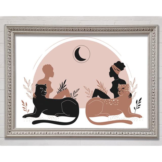 Mother Of Cats - Print Bright Star Size: 59.7cm H x 84.1cm W x 3cm D on Productcaster.