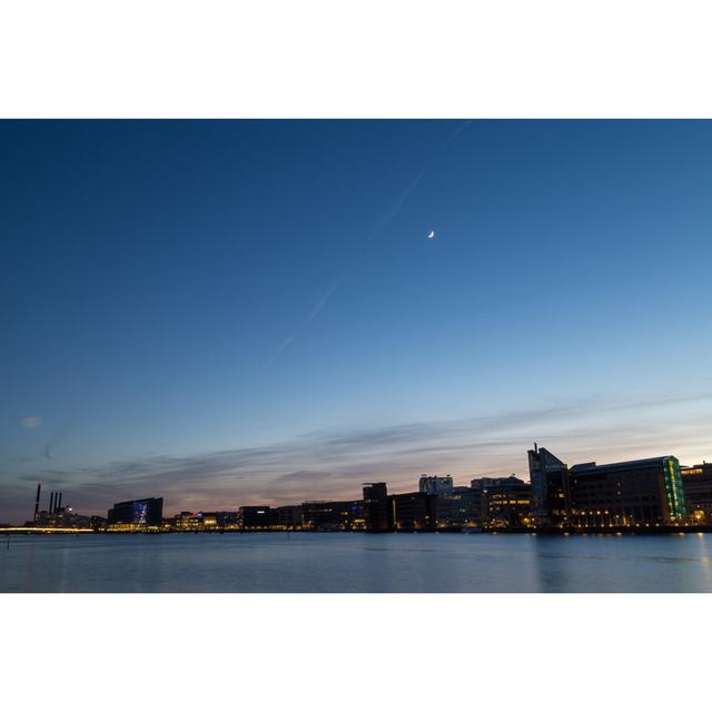 Copenhagen Skyline - Wrapped Canvas Photograph 17 Stories Size: 81cm H x 122cm W on Productcaster.