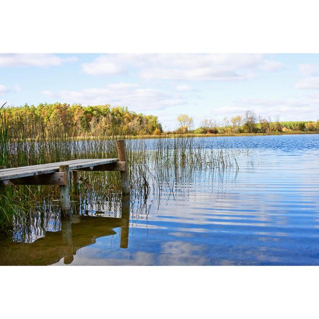 Remote Lake by Skhoward - No Frame Art Prints on Canvas Alpen Home Size: 30cm H x 46cm W on Productcaster.