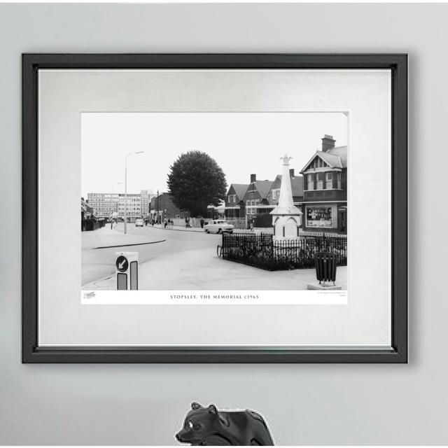 Stopsley, The Memorial C1965 - Single Picture Frame Print The Francis Frith Collection Size: 40cm H X 50cm W x 2cm D on Productcaster.