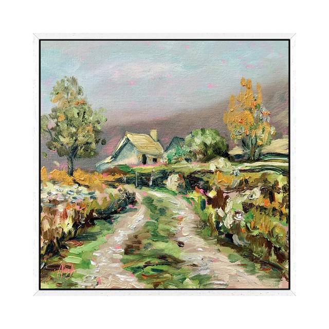 Fall In Ireland by Alexandra Jagoda - Gallery-Wrapped Canvas Giclée on Canvas Bloomsbury Market Format: White Floater Frame, Size: 66.04cm H x 66.04cm on Productcaster.