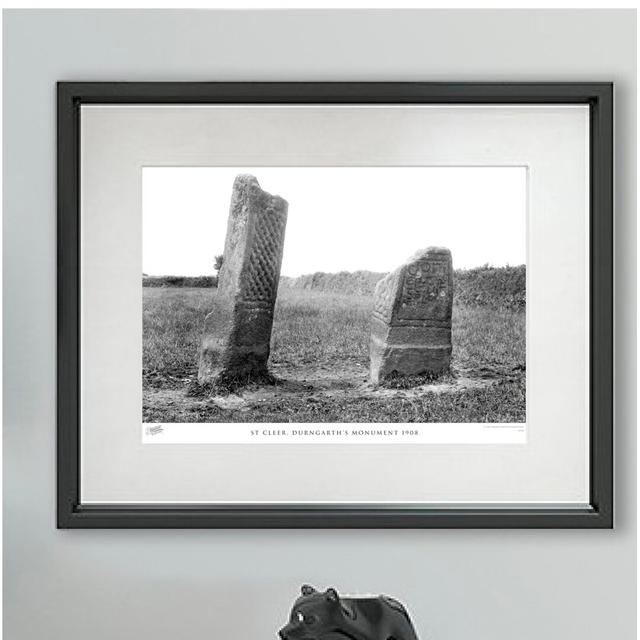 'St Cleer, Durngarth's Monument 1908' by Francis Frith - Picture Frame Photograph Print on Paper The Francis Frith Collection Size: 60cm H x 80cm W x on Productcaster.