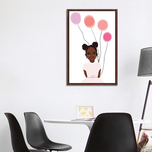 Baby Sol II by Nicholle Kobi - Print on Canvas Latitude Run Format: Classic Brown Wood Framed, Size: 101.6cm H x 66.04cm W x 3.81cm D on Productcaster.