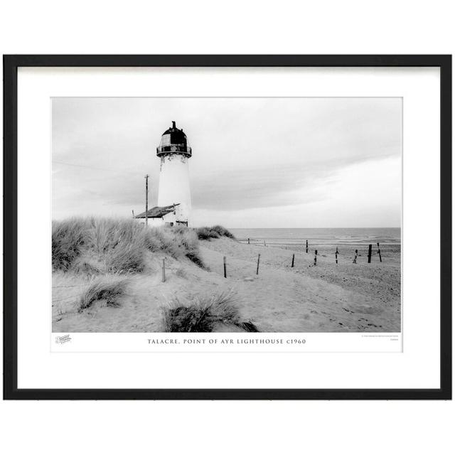 Talacre, Point Of Ayr Lighthouse C1960 by Francis Frith - Single Picture Frame Print The Francis Frith Collection Size: 45cm H x 60cm W x 2.3cm D on Productcaster.