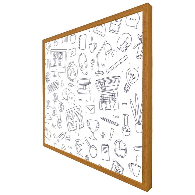 Single Picture Frame Art Prints George Oliver Frame Option: Oak, Size: 51cm H x 51cm W on Productcaster.