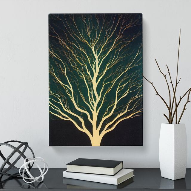 CAN-V0523-1116X Gothic Tree Vol.3 - Wrapped Canvas Print Marlow Home Co. Size: 60cm H x 40cm W x 3cm D on Productcaster.