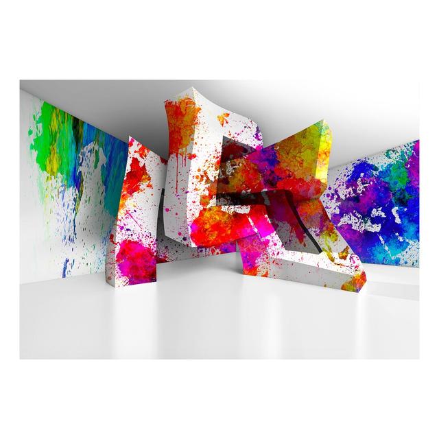 Three-dimensional Semi Gloss Paste the Wall Mural East Urban Home Size: 350 cm x 245 cm on Productcaster.