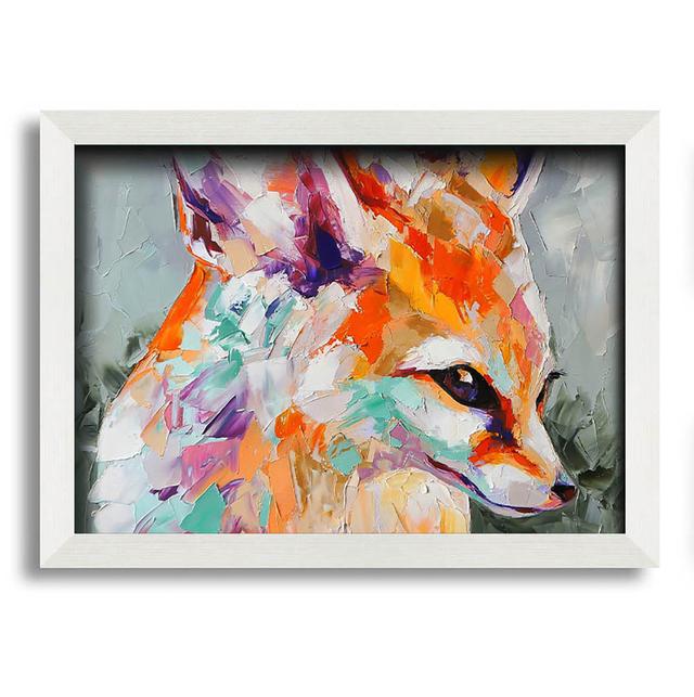 Annabele Vibrant Fox - Single Picture Frame Art Prints Union Rustic Size: 42cm H x 59.7cm W x 10cm D on Productcaster.