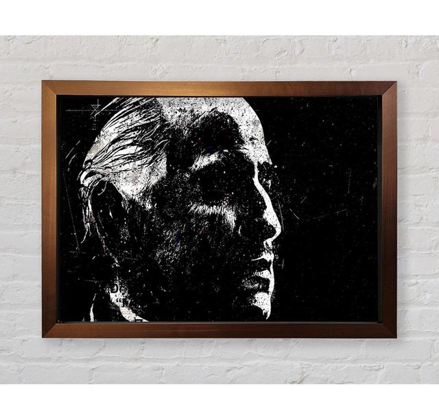 Don Vito Corleone - Single Picture Frame Art Prints Marlow Home Co. Size: 42cm H x 59.7cm W x 3.4cm D on Productcaster.