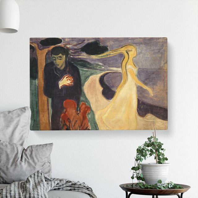 Separation by Edvard Munch - Wrapped Canvas Painting East Urban Home Size: 35cm H x 50cm W x 3cm D on Productcaster.