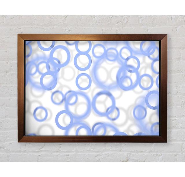 Ice Bubbles Framed Print Ivy Bronx Size: 100cm H x 141.1cm W on Productcaster.