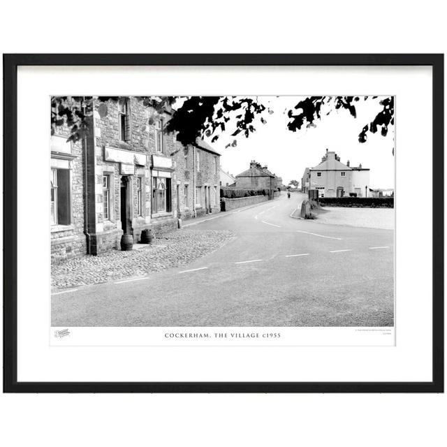 'Cockerham, the Village C1955' - Picture Frame Photograph Print on Paper The Francis Frith Collection Size: 28cm H x 36cm W x 2.3cm D on Productcaster.