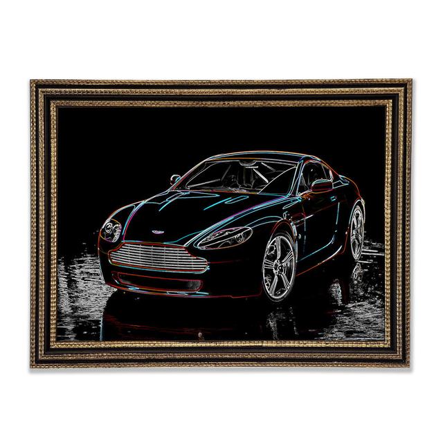 Aston Martin DB9 - Print Ebern Designs Size: 42cm H x 59.7cm W x 3cm D on Productcaster.