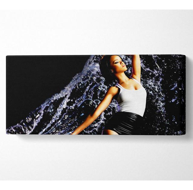 Rhianna Rain - Wrapped Canvas Art Prints Ebern Designs Size: 50.8cm H x 121.9cm W on Productcaster.