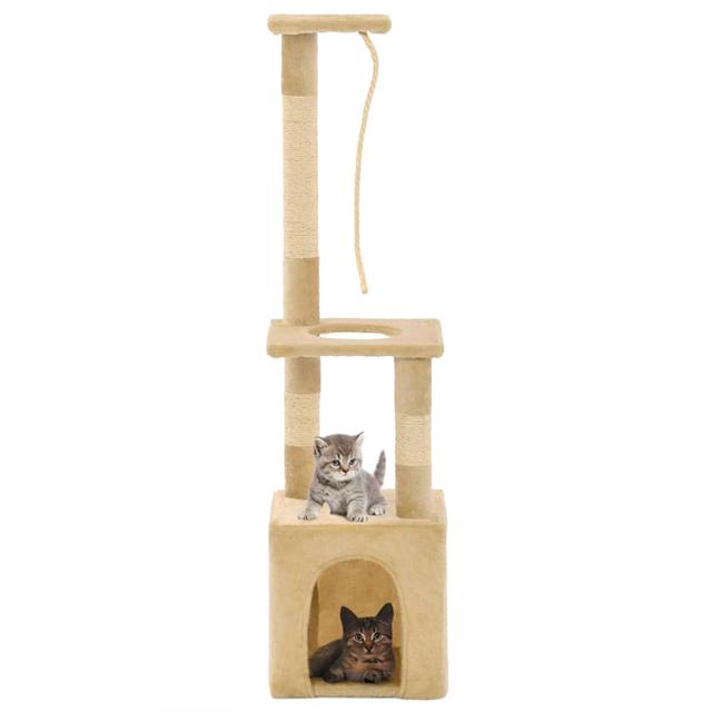 Edmondson 108.8cm H Cat Tree Archie & Oscar Colour: Beige on Productcaster.