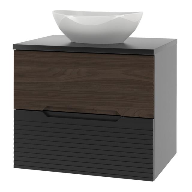 Annalicia 1549.4mm Single Bathroom Vanity with Ceramic Basin Latitude Run on Productcaster.