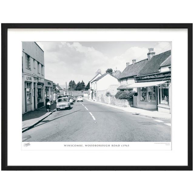 'Winscombe, Woodborough Road C1965' - Picture Frame Photograph Print on Paper The Francis Frith Collection Size: 40cm H X 50cm W x 2cm D on Productcaster.