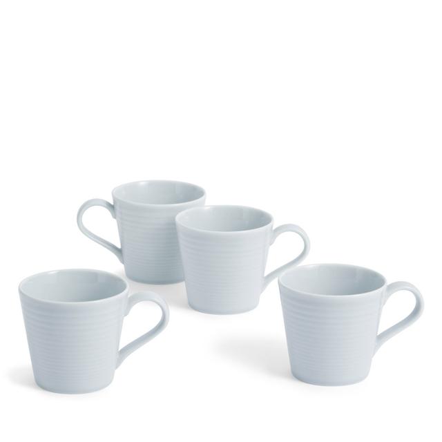 Royal Doulton Gordon Ramsay Maze Stoneware Mug Set (Set of 4) Royal Doulton Colour: Light Grey on Productcaster.