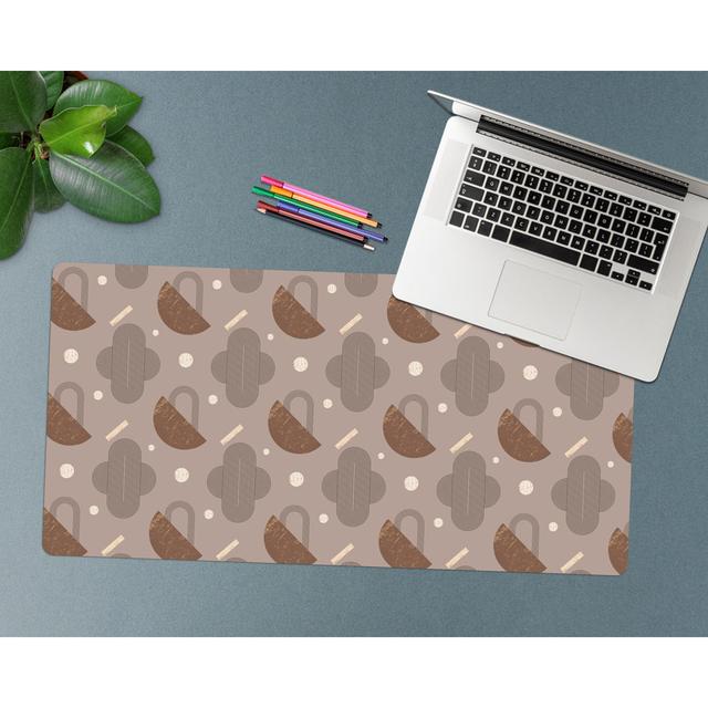 Katre Abstract Desk Pad East Urban Home on Productcaster.