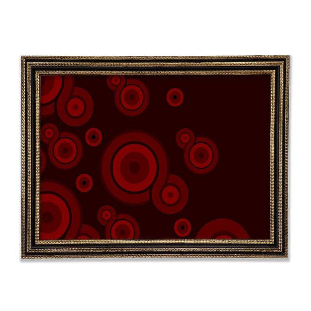 Red Fizz Framed Print Ivy Bronx Size: 84.1cm H x 118.9cm W x 3cm D on Productcaster.