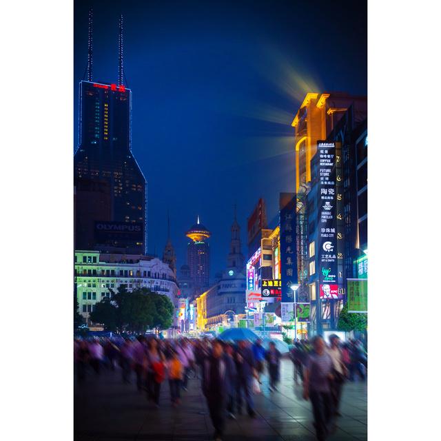 Shanghai Urban Life by PepeLaguarda - No Frame Art Prints on Canvas 17 Stories Size: 122cm H x 81cm W on Productcaster.