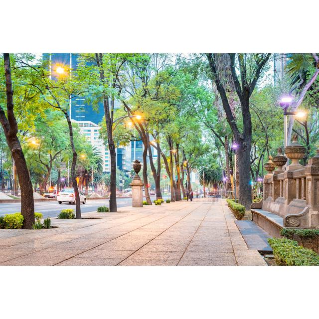 Paseo de la Reforma financial district in Mexico City Latitude Run Size: 51cm H x 76cm W on Productcaster.