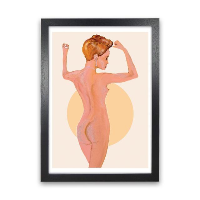 Nude Woman by Pixy Paper - Print Rosalind Wheeler Format: Black Framed, Size: 42cm H x 29.7cm W x 3cm D on Productcaster.