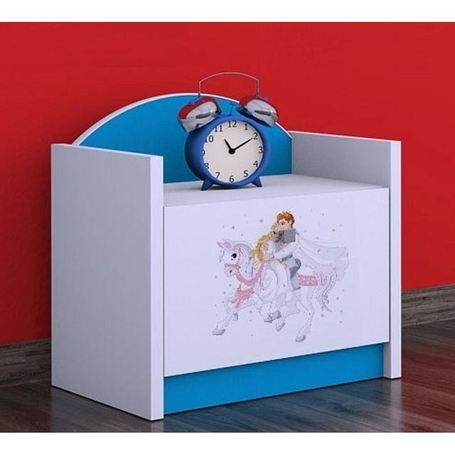 Justen Nightstand Zoomie Kids Colour: Blue on Productcaster.