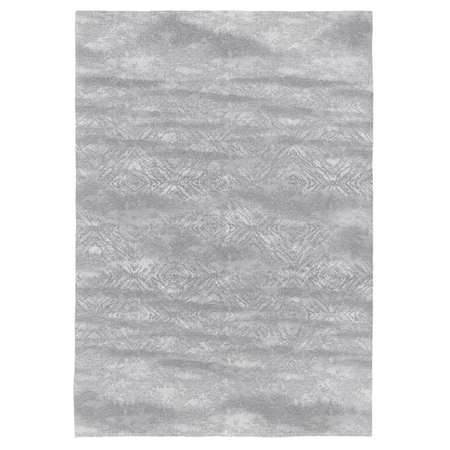 Grey Rug Rugs & Rugs Rug Size: Rectangle 160 x 230cm on Productcaster.