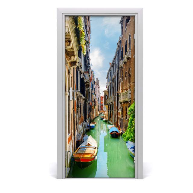 Venedig Italien Tür Aufkleber Coloray Größe: 205 cm H x 75 cm B on Productcaster.