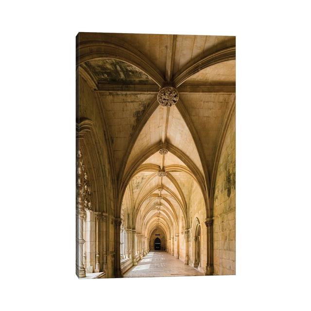 Claustro Real, The Royal Cloister, Mosteiro De Santa Maria Da Vitoria, Portugal. by Martin Zwick - Wrapped Canvas Gallery-Wrapped Canvas Giclée Classi on Productcaster.