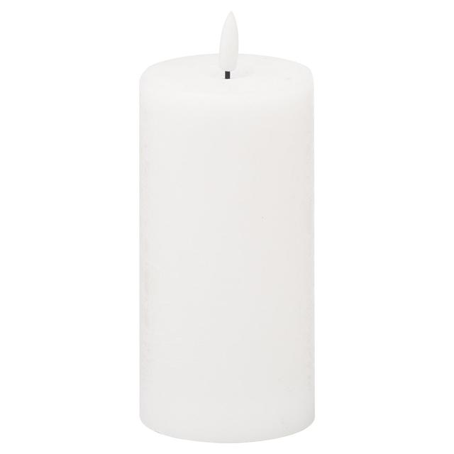 Unscented Pillar Candle Symple Stuff Size: 15cm H x 7cm W x 7cm D on Productcaster.