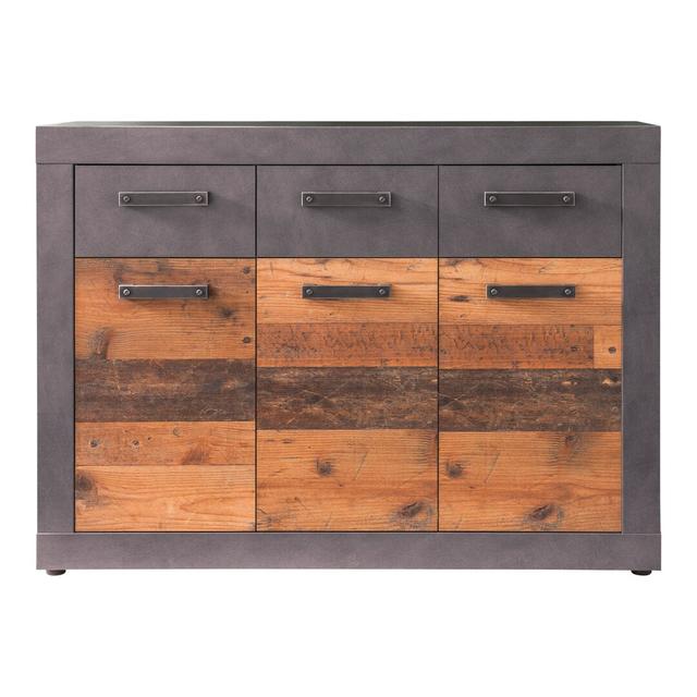 Gov 117 Cm Wide 3 Drawer Sideboard Williston Forge on Productcaster.