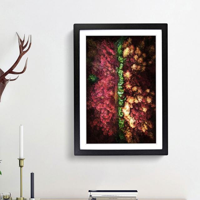 Forest in Everingham Yorkshire - Picture Frame Painting Print East Urban Home Frame Option: Black Framed, Size: 48cm H x 36cm W x 2cm D on Productcaster.