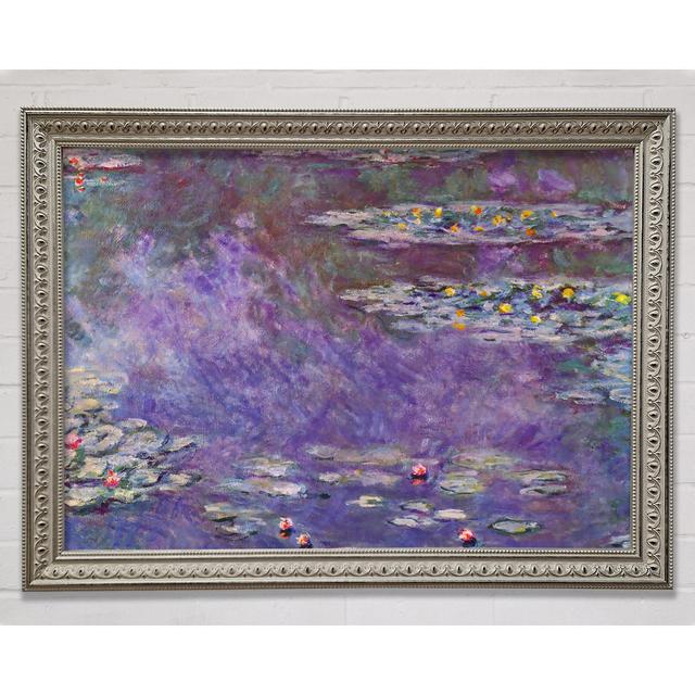 Water Lily Pond 3 by Claude Monet - Single Picture Frame Art Prints Bright Star Size: 42cm H x 59.7cm W on Productcaster.