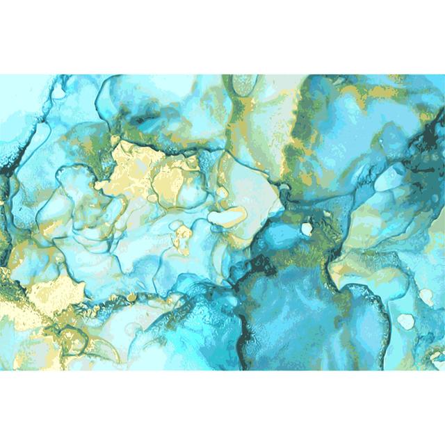 Abstract Background - Wrapped Canvas Print Fairmont Park Size: 51cm H x 76cm W x 3.8cm D on Productcaster.