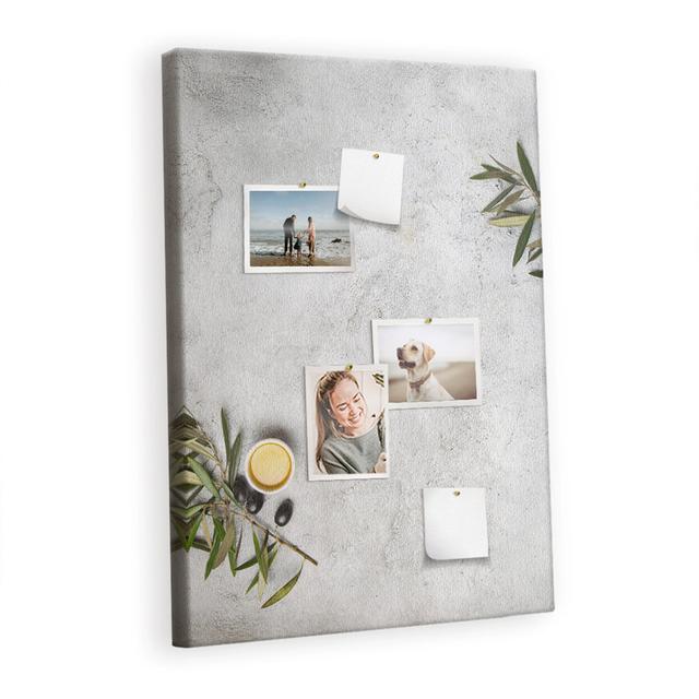 Wall Mounted cork board with print wall pin board for office bulletin Decorative pattern East Urban Home on Productcaster.