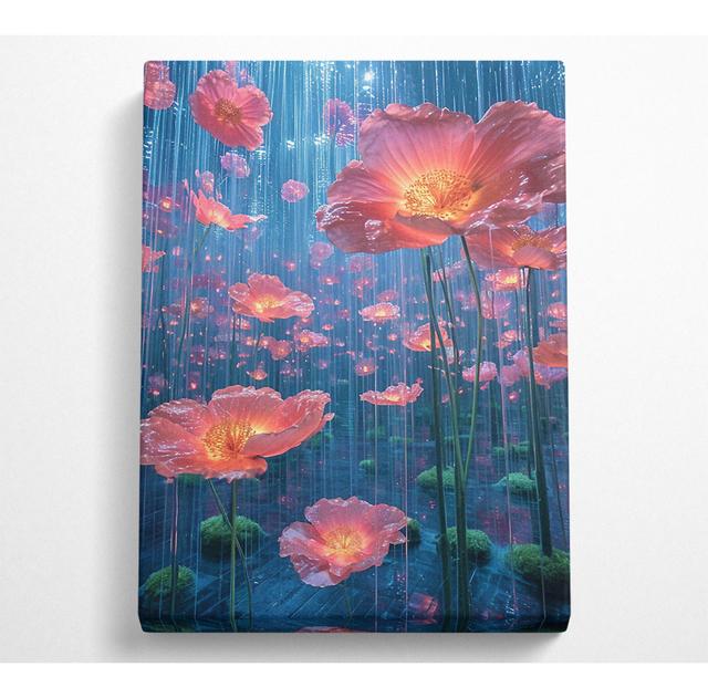 Mystical Flowers - Print Bright Star Size: 50.8cm H x 35.6cm W x 10cm D on Productcaster.