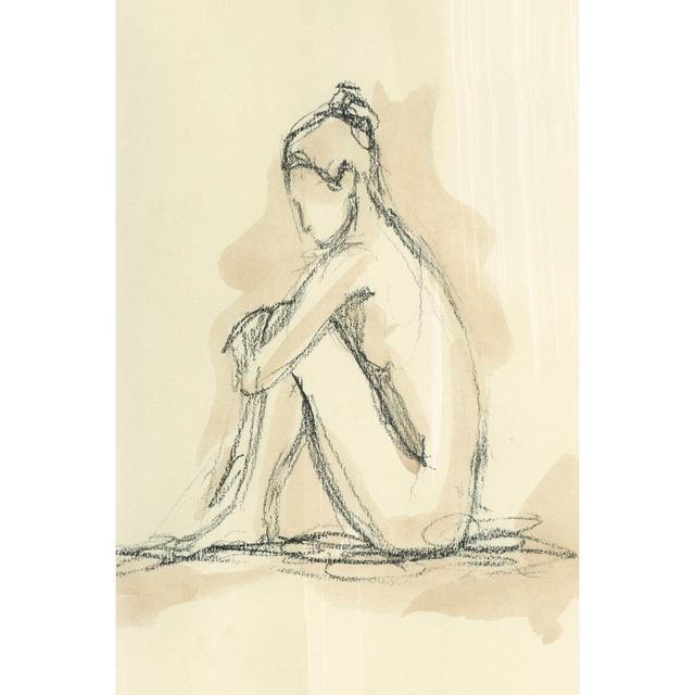 Neutral Figure Study II by Ethan Harper - Wrapped Canvas Drawing Rosalind Wheeler Size: 76cm H x 51cm W on Productcaster.