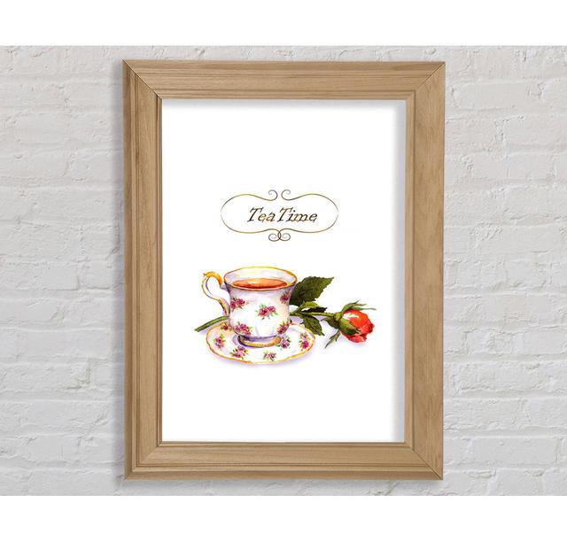 Tea Time - Single Picture Frame Art Prints Bright Star Size: 59.7cm H x 42cm W x 8cm D on Productcaster.