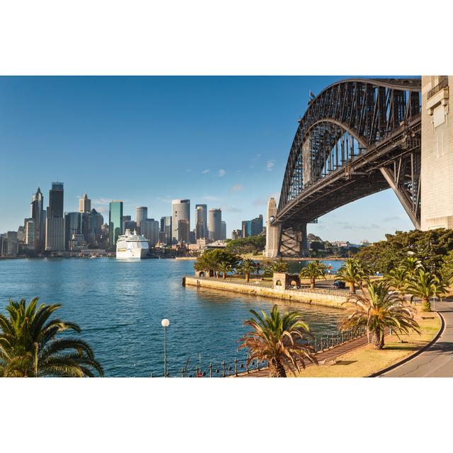 Sydney Harbour Bridge by GordonBellPhotography - Wrapped Canvas Print Latitude Run Size: 61cm H x 91cm W on Productcaster.