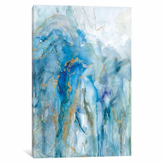 Abstract Lapis by Carol Robinson - Painting on Canvas East Urban Home Size: 30.48cm H x 20.32cm W x 1.91cm D, Frame Option: No Framed on Productcaster.