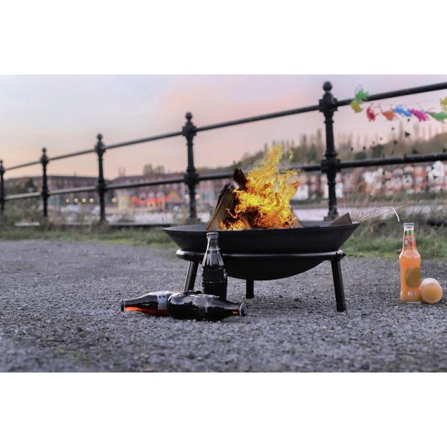 Skerry 7.8Cm H x 19.6Cm W Cast Iron Outdoor Fire Pit Williston Forge on Productcaster.