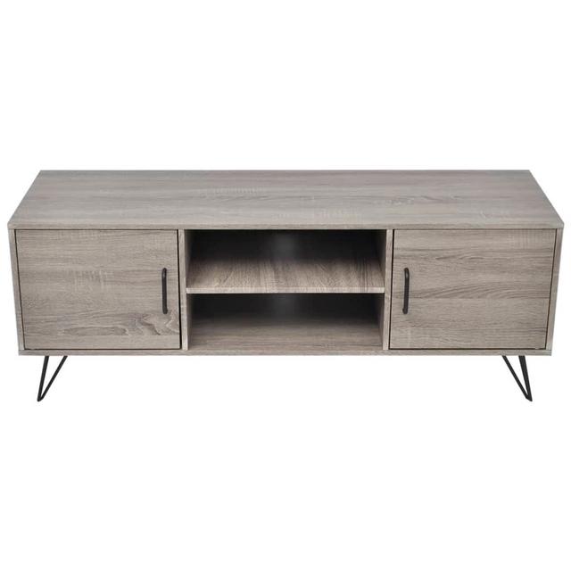 TV Cabinet 120x40x45 cm Grey Corrigan Studio on Productcaster.