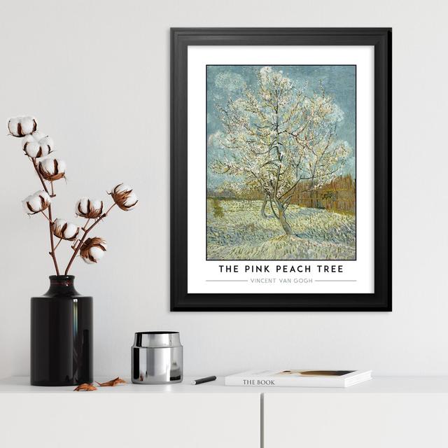 The Pink Peach Tree by Vincent Van Gogh - Single Picture Frame Painting Wee Blue Coo on Productcaster.